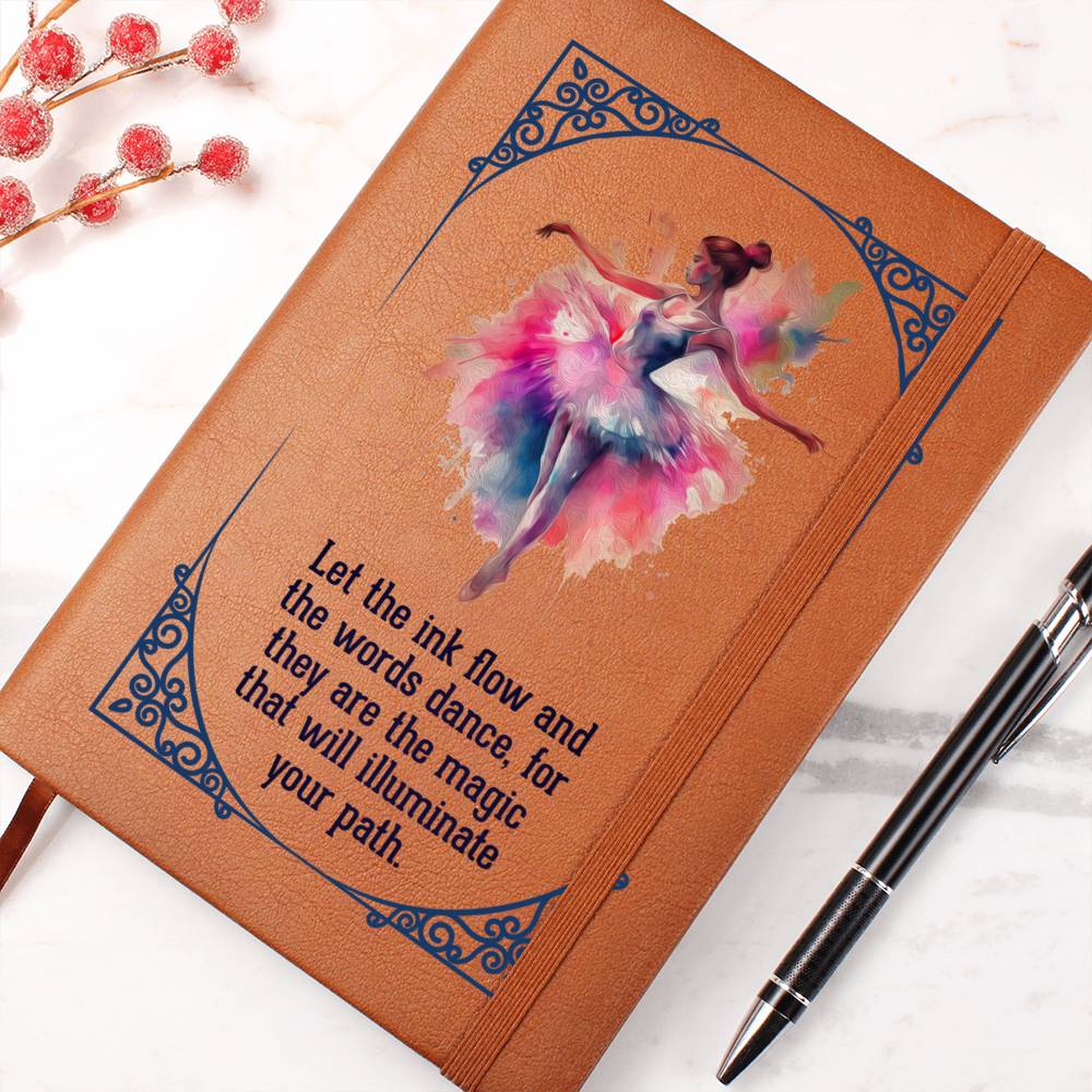 Graphic Leather Journal