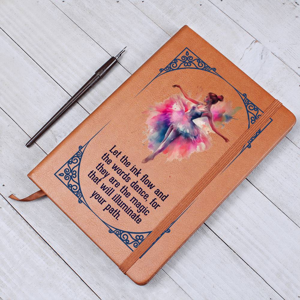 Graphic Leather Journal