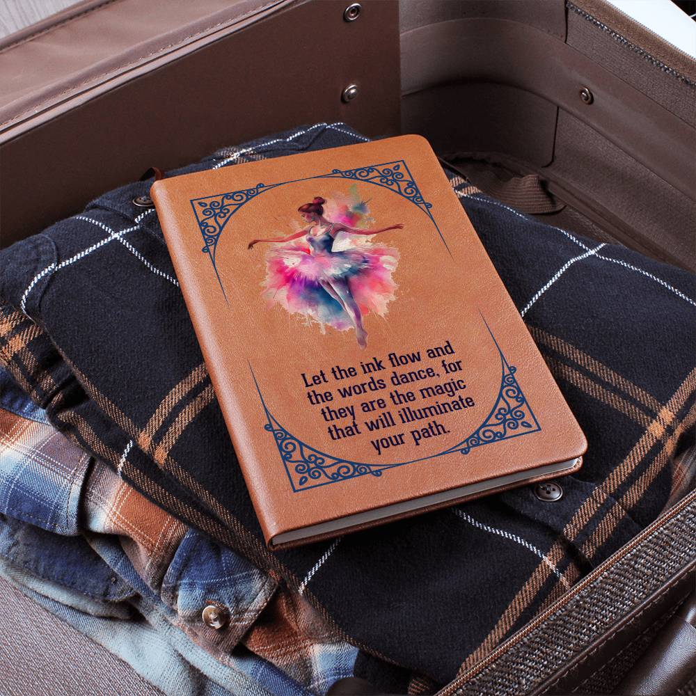 Graphic Leather Journal