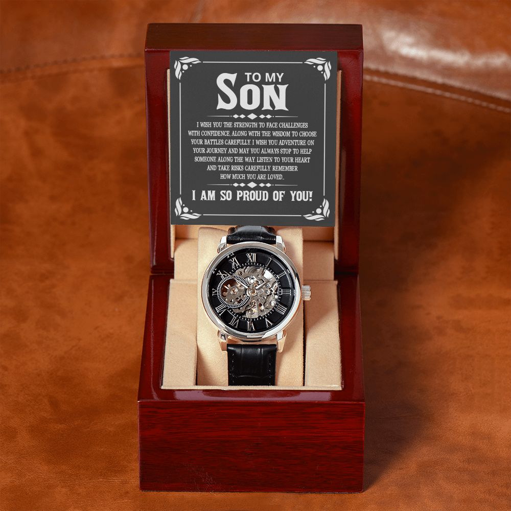 Openwork Watch - Son - Strength & Confidence
