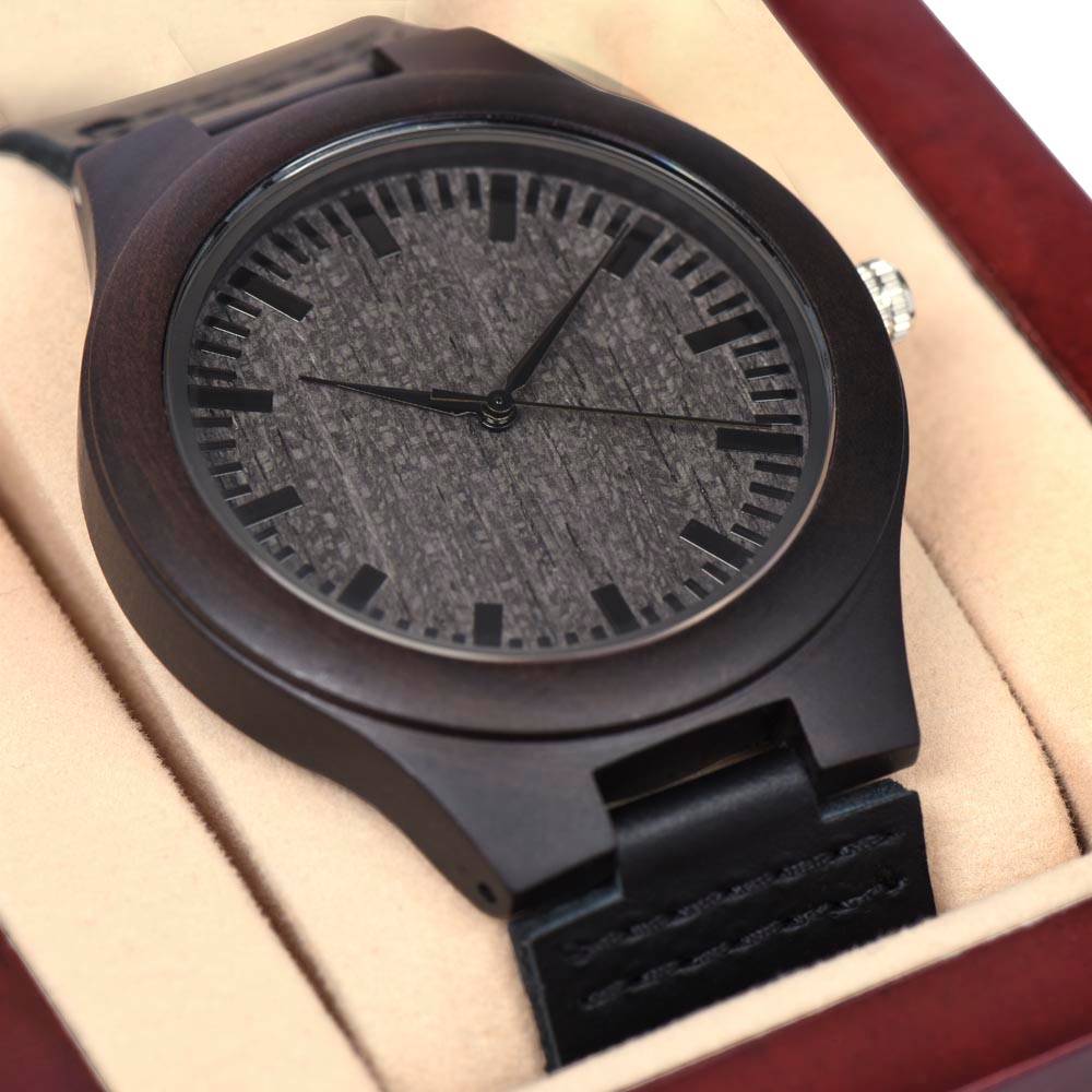 Wooden Watch - Not Saying it Out of Habit