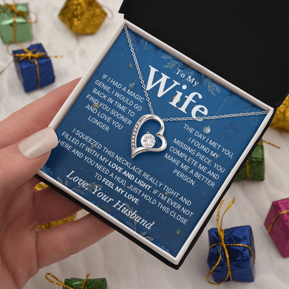 Wife - "Find You Sooner" - Forever Love Necklace