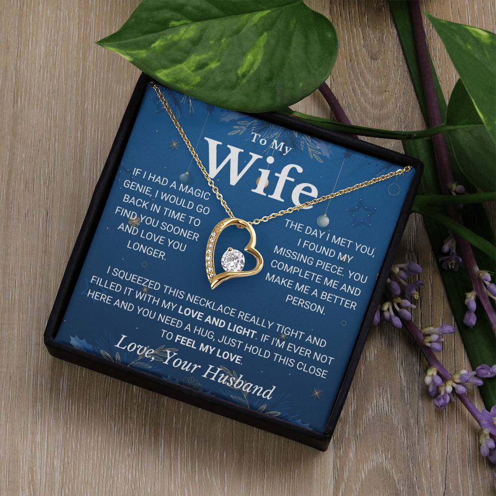 Wife - "Find You Sooner" - Forever Love Necklace