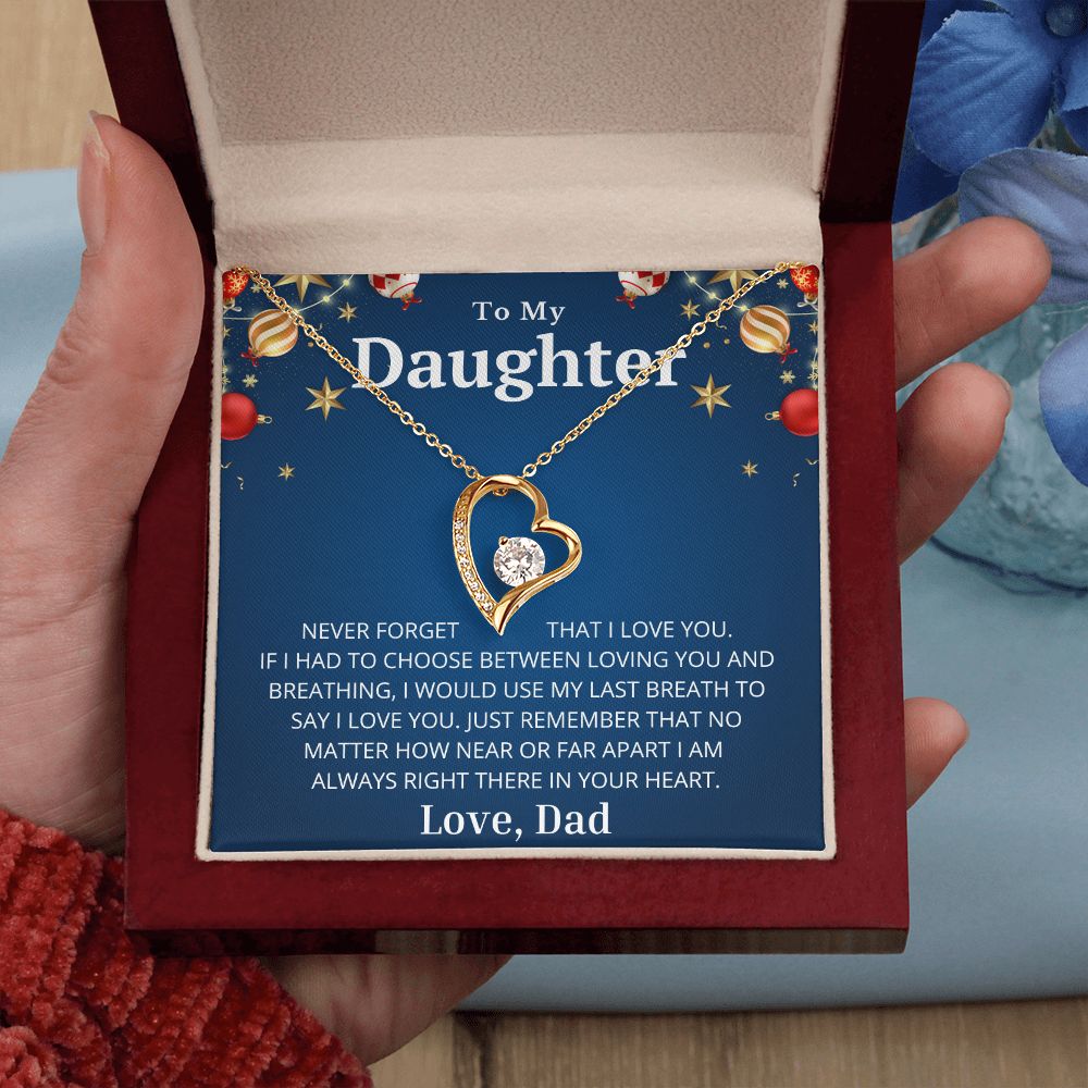 Daughter - "Last Breath" - Forever Love Necklace