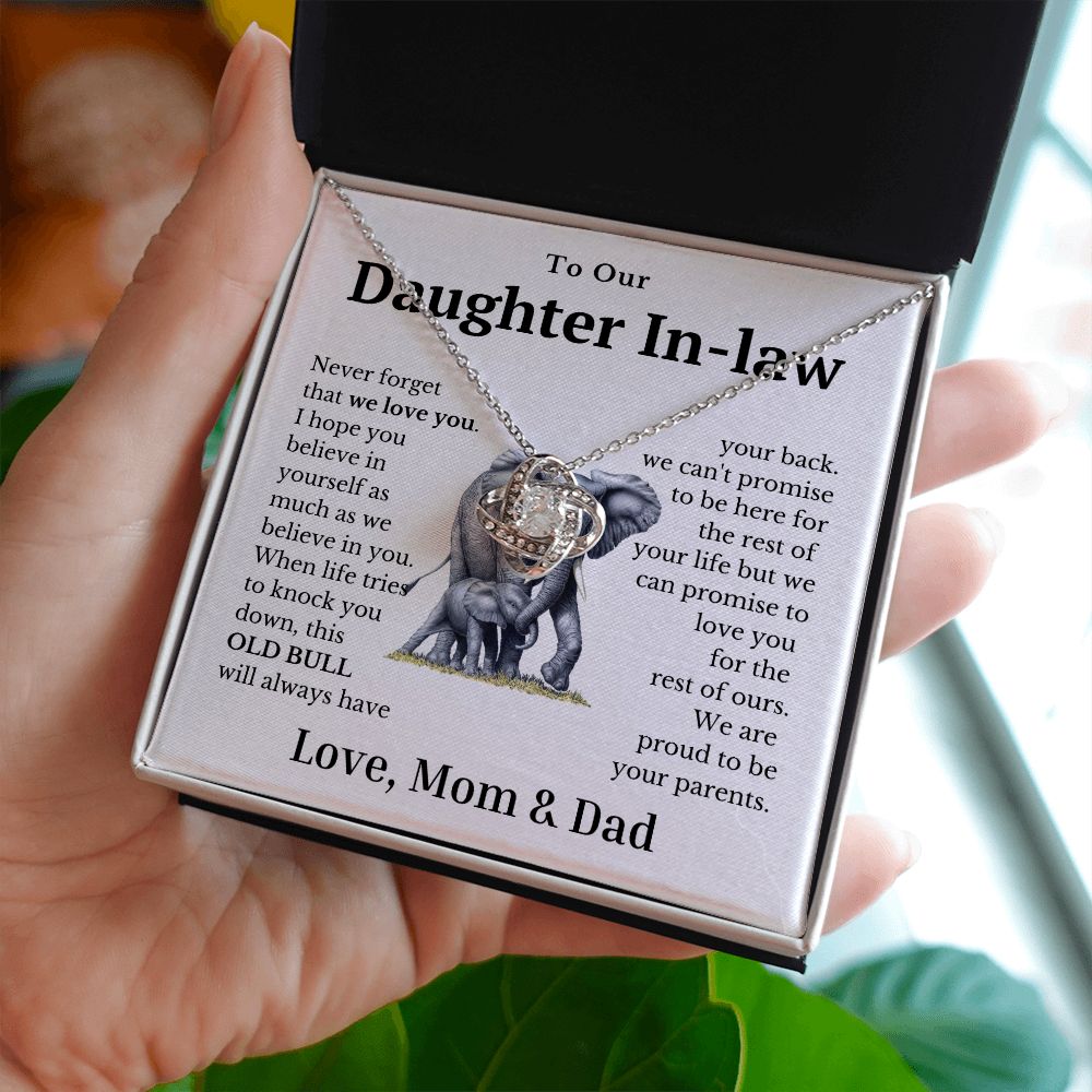 Daughter In-law - Love Knot Necklace