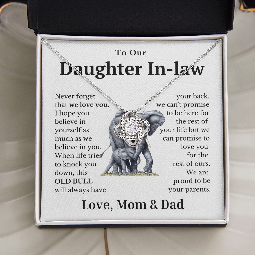 Daughter In-law - Love Knot Necklace