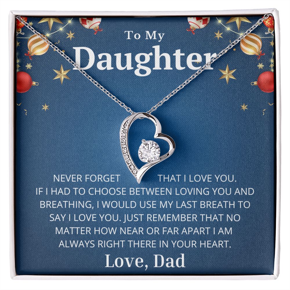 Daughter - "Last Breath" - Forever Love Necklace