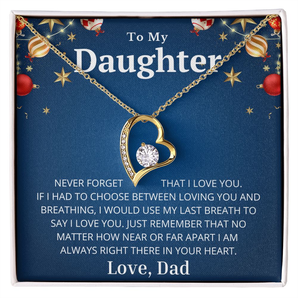 Daughter - "Last Breath" - Forever Love Necklace