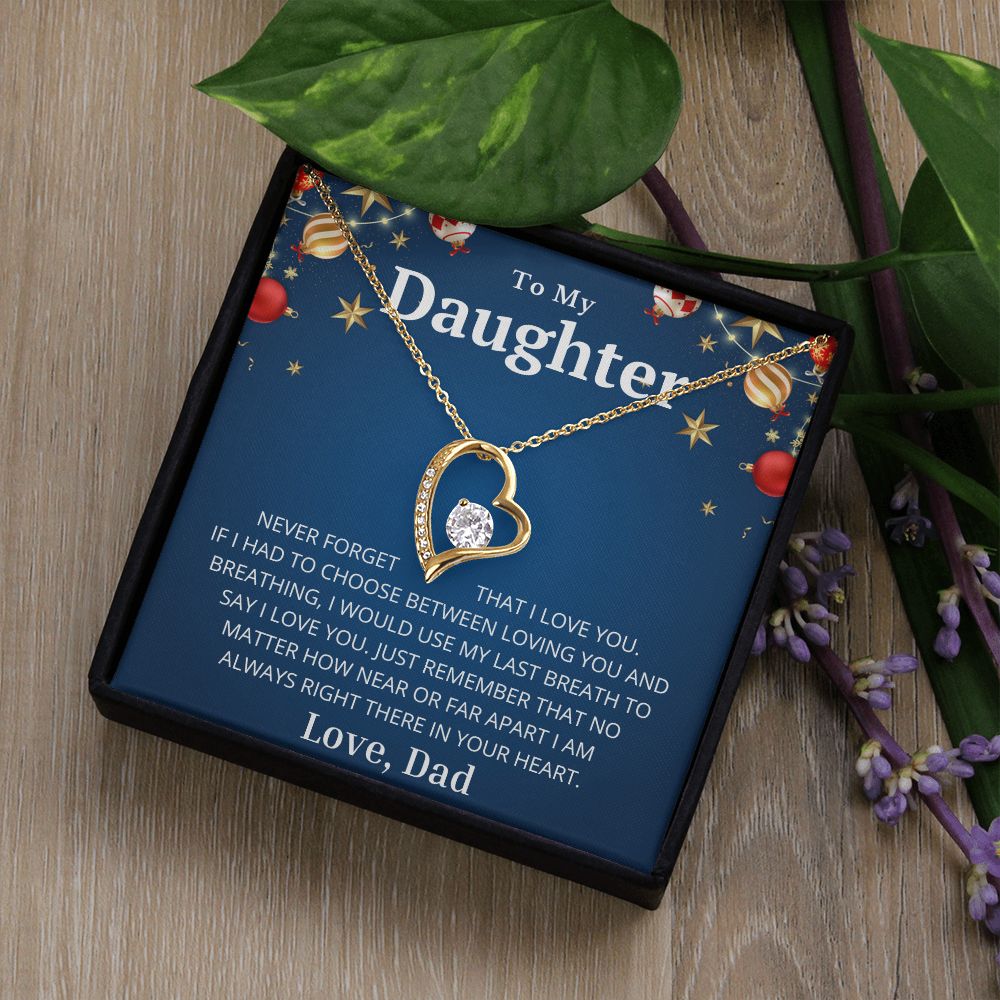 Daughter - "Last Breath" - Forever Love Necklace