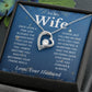 Wife - "Blessed the Broken Road" - Forever Love Necklace
