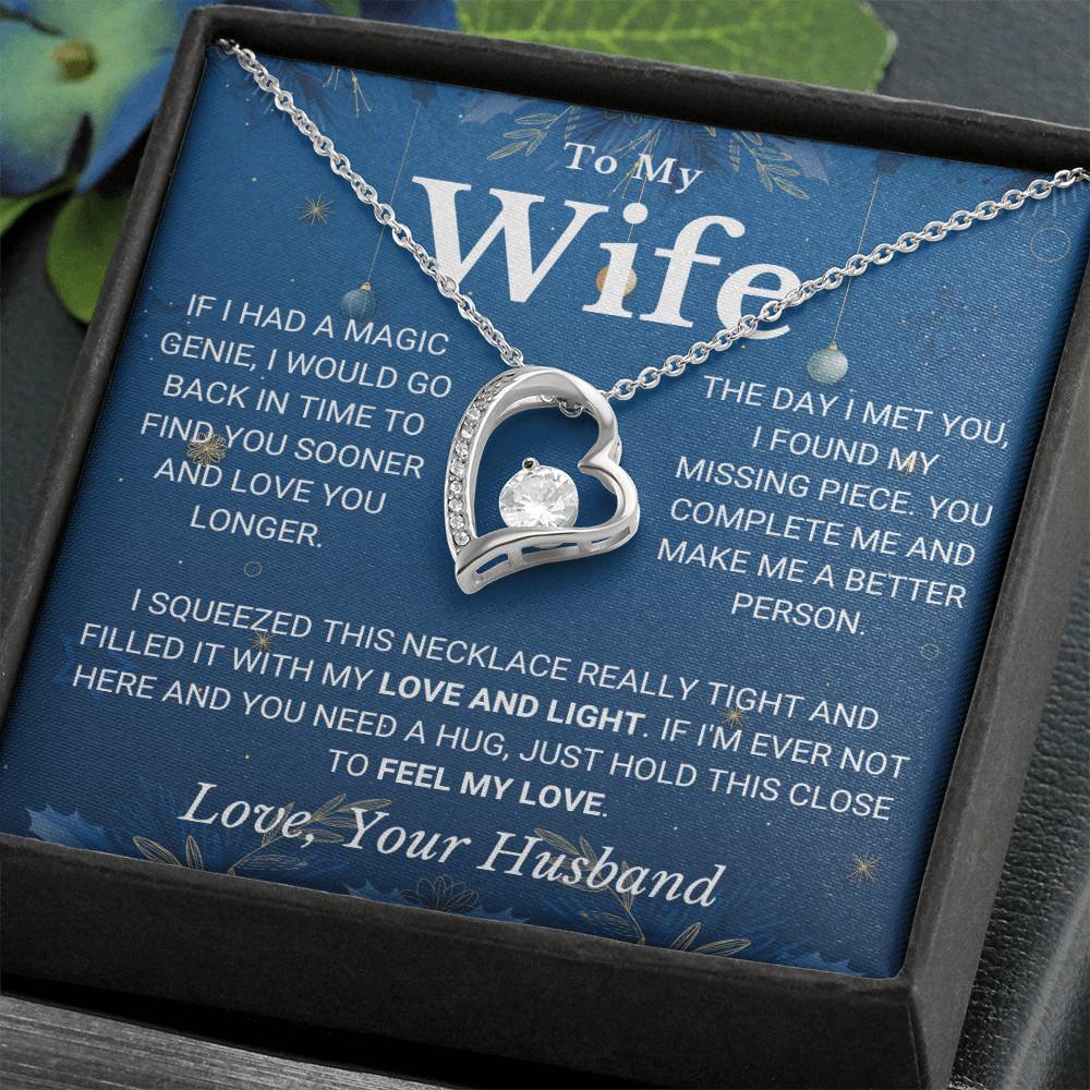 Wife - "Find You Sooner" - Forever Love Necklace