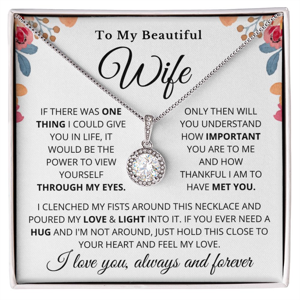 [Almost Sold Out] Wife - "Thankful for You" - Eternal Hope Necklace
